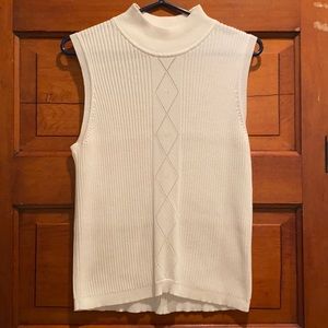 Women’s sleeveless high neck blouse